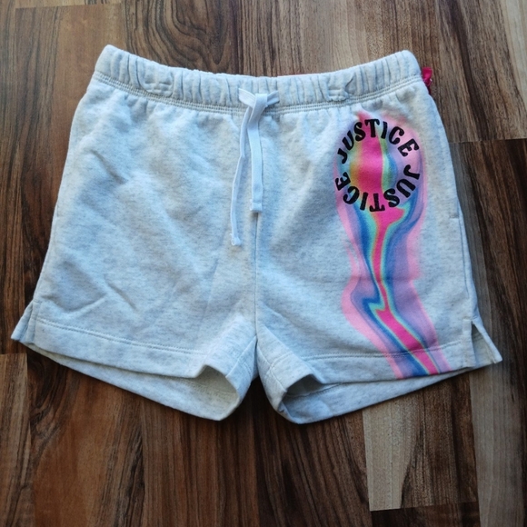 Justice Girls X-Large Fleece Shorts - Picture 2 of 8